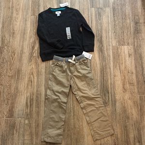 Carters boys khaki pants